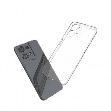 Dėklas Ultra Clear 0.5mm case for Oppo Reno 8 Pro Skaidrus 5
