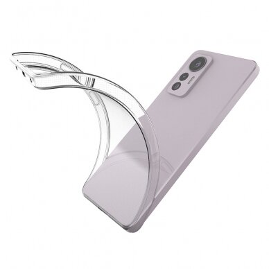 Dėklas Ultra Clear 0.5mm case for Xiaomi 12 Lite Skaidrus 7