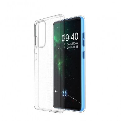 Akcija! Samsung Galaxy A52 / A52s Dėklas Ultra Clear 0.5mm Case Gel TPU / skaidrus 6