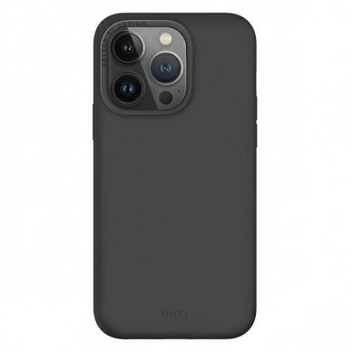 Dėklas Uniq case Lino Hue iPhone 14 Pro Max Pilkas 1