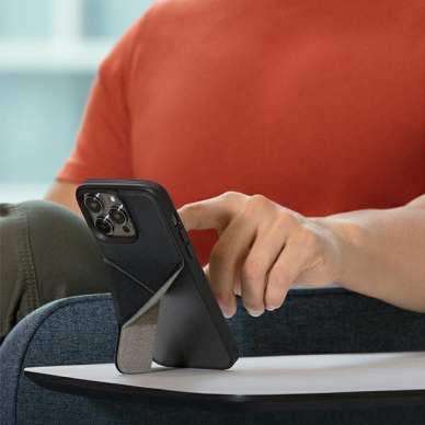 Dėklas Uniq case Transforma iPhone 14 Pro Magclick Charging Juodas 9