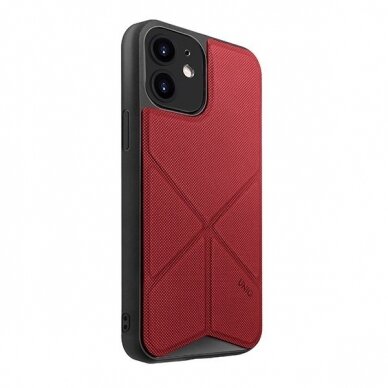 Dėklas UNIQ etui Transforma iPhone 12 mini - Raudonas UGLX912 1