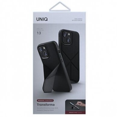 Iphone 13 Dėklas Uniq Transforma  MagSafe Juodas 9