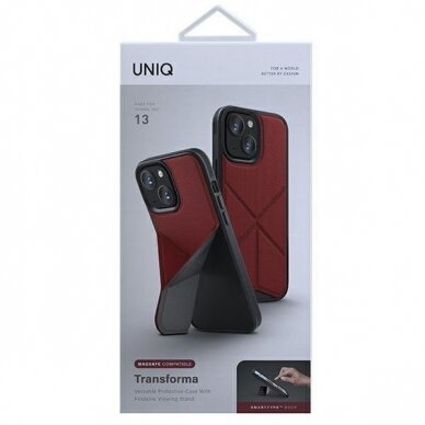 Iphone 13 Dėklas Uniq Transforma  MagSafe Raudona 12
