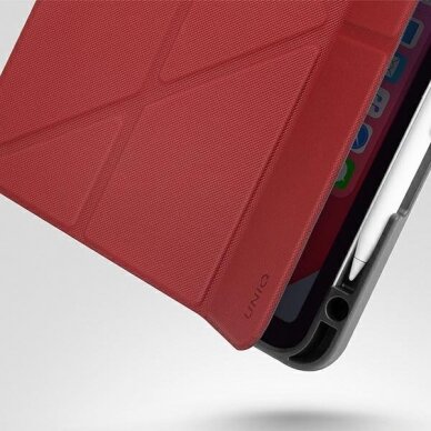 Dėklas UNIQ Transforma Rigor iPad Air 2020/2022 raudonas 4