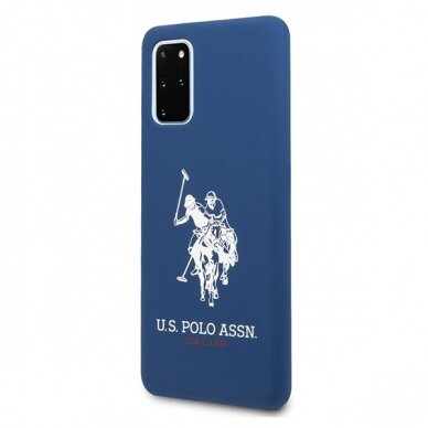 Dėklas Us Polo Ushcs67Slhrnv S20+ G985 Granatowy/Navy Silicone Collection 1