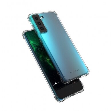 Akcija! Dėklas Wozinsky Anti Shock durable case with Military Grade Protection Samsung Galaxy S21 FE skaidrus 2
