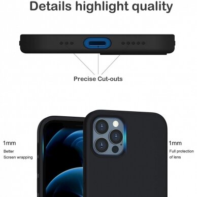 Dėklas X-Level Dynamic Apple Iphone 12 mini Juodas  3