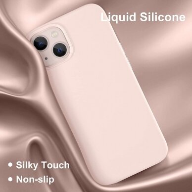Dėklas X-Level Dynamic Apple iPhone 13 mini šviesiai rožinis  1