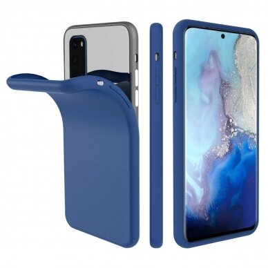 Dėklas X-Level Dynamic Samsung G985 S20 Plus/S11 tamsiai mėlynas  1