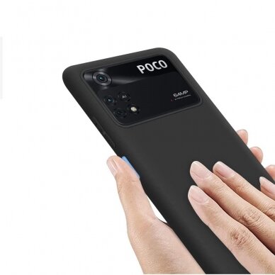 Dėklas X-Level Dynamic Xiaomi Poco M4 Pro 4G juodas  3