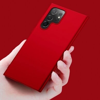 Dėklas X-Level Guardian Samsung S918 S23 Ultra 5G raudonas 4