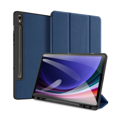 Dux Ducis Domo Samsung Galaxy Tab S9 FE Dėklas su stovu - Mėlynas