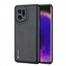 Dux Ducis Fino case is covered with nylon material Oppo Find X5 black