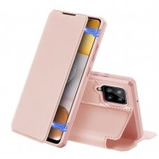 DUX DUCIS Skin X atverčiamas dėklas Samsung Galaxy A42 5G rožinis