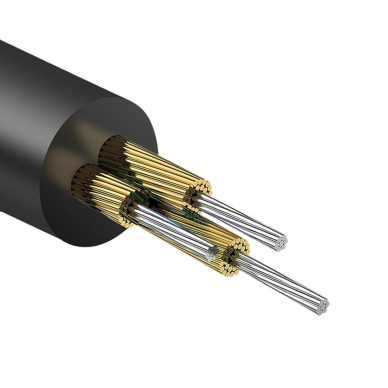 Dudao angled kabelis AUX mini jack 3.5mm 1m kabelis juodas (L11 juodas) 7