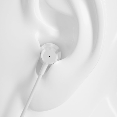 Dudao in-ear earphone 3,5 mm mini jack headset with remote control white (X10 Pro white) 2