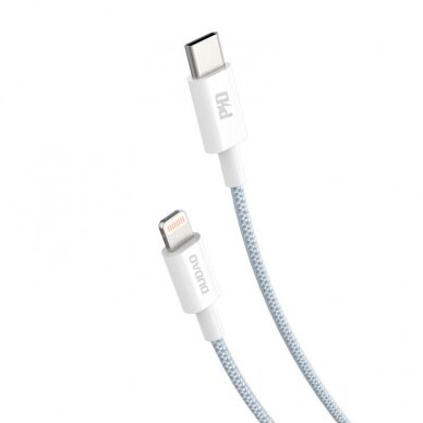 Dudao L6E cable USB Type C - Lightning PD 20W white (L6E) 1