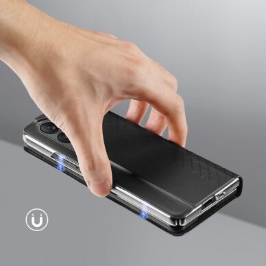 Dux Ducis Bril Odinis atverčiamas dėklas skirta Samsung Galaxy Z Fold5 5G - Juodas 5