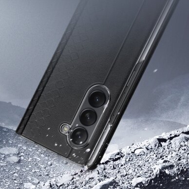 Dux Ducis Bril Odinis atverčiamas dėklas skirta Samsung Galaxy Z Fold5 5G - Juodas 8