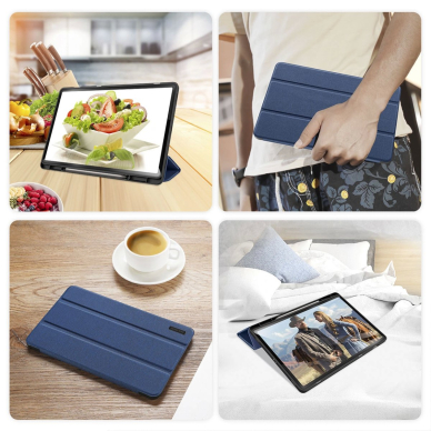 Dux Ducis Domo Dėklas skirtas Samsung Galaxy Tab S10 Plus/S9 Plus/S9 FE Plus - Mėlynas 10