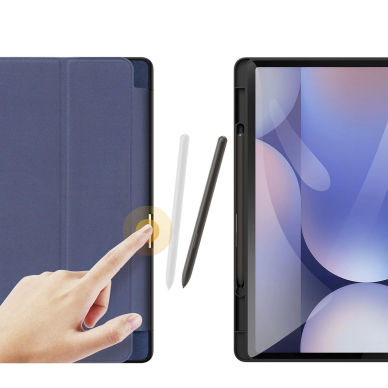 Dux Ducis Domo Dėklas skirtas Samsung Galaxy Tab S10 Plus/S9 Plus/S9 FE Plus - Mėlynas 4
