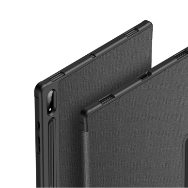 Dux Ducis Domo foldable cover skirtas tablet with Smart Sleep function Samsung Galaxy Tab S8/S9 Ultra stand Juodas 5