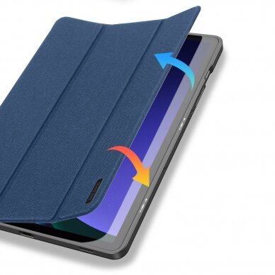 Dux Ducis Domo Samsung Galaxy Tab S9 FE Dėklas su stovu - Mėlynas 6
