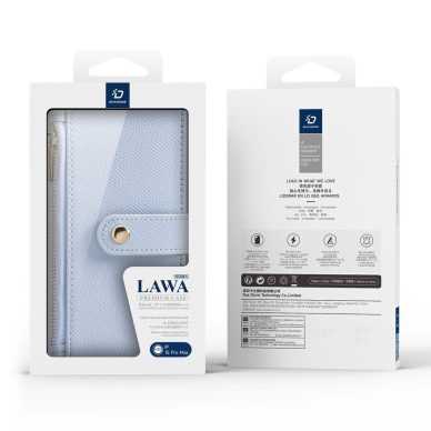 Dux Ducis Lawa odinis dėklas iPhone 15 Pro - mėlynas 2