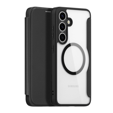 Dux Ducis Skin X Pro Dėklas skirtas Samsung Galaxy S25+ with MagSafe and Piniginės tipo - Juodas 11