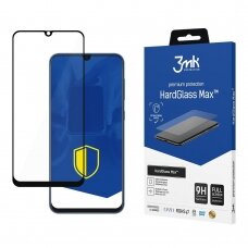 Ekrano apsauga 3mk HardGlass Max Samsung Galaxy A50 Juodais kraštais
