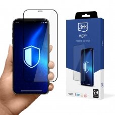 Ekrano apsauga 3mk VibyGlass 1 pc Apple iPhone 12 Pro Max Juodais kraštais