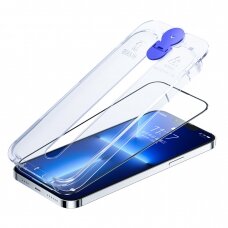 Iphone 14 Ekrano apsauga Joyroom Knight glass with mounting kit  (JR-H09)