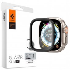 Ekrano apsauga Spigen GLAS.TR SLIM PRO Apple Watch ULTRA (49 MM) Juoda