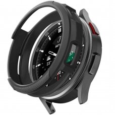 Ekrano apsauga Spigen LIQUID AIR Samsung GALAXY Watch 6 CLASSIC (43MM) Juoda