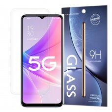 Ekrano apsauga Tempered Glass 9H Oppo A77 4G / A57 4G / A57s / A57e (packaging - case)