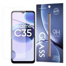 Ekrano apsauga Tempered Glass 9H Realme C35 (packaging - envelope)