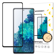 Ekrano apsauga Wozinsky Full Glue Tempered Glass Samsung Galaxy A52s 5G / A52 5G / A52 4G Juodais kraštais (tinka su dėklu)