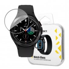 Ekrano apsauga Wozinsky Watch Glass Hybrid Glass for Samsung Galaxy Watch 4/5 40 mm Juoda