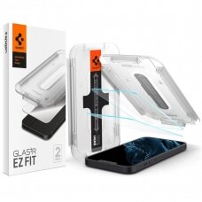 Iphone 13 Pro Max Ekrano Apsauginis Stiklas SPIGEN GLAS.TR ”EZ FIT” 2vnt.