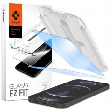 Iphone 13 / 13 Pro Ekrano Apsauginis Stiklas SPIGEN GLAS.TR ”EZ FIT” ANTIBLUE 2vnt.