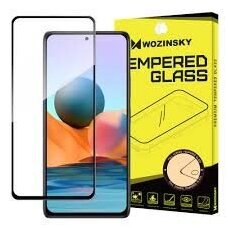 Akcija! Ekrano Apsauginis Stiklas Su Rėmeliu (tinka su dėklu) Wozinsky 2x Tempered Glass Full Glue Super Tough Screen Protector Xiaomi Redmi Note 10 5G / Poco M3 Pro Juodas