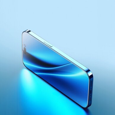 Ekrano apsauga Baseus Full Screen Tempered Glass 0.4mm + Mounting Kit iPhone 12 Pro Max  15
