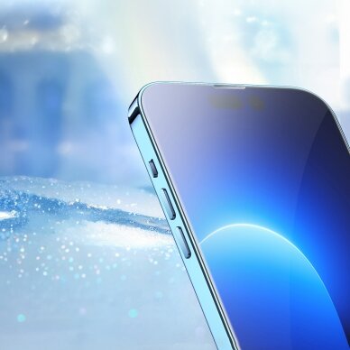 Ekrano apsauga Baseus Full Screen Tempered Glass 0.4mm + Mounting Kit iPhone 12 Pro Max  16