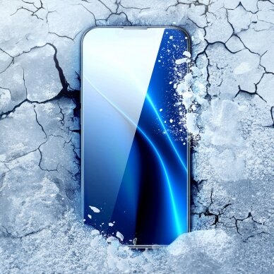 Ekrano apsauga Baseus Full Screen Tempered Glass 0.4mm + Mounting Kit iPhone 12 Pro Max  23