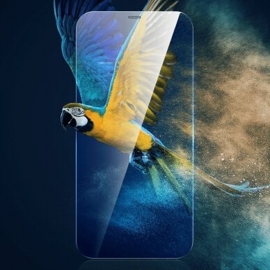 Ekrano apsauga Baseus Full Screen Tempered Glass 0.4mm + Mounting Kit iPhone 12 Pro Max  7