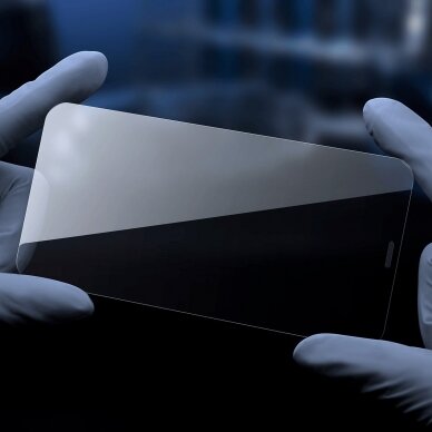 Ekrano apsauga Baseus Full Screen Tempered Glass 0.4mm + Mounting Kit iPhone 12 Pro Max  8