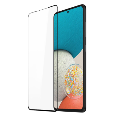 Samsung Galaxy A73 Ekrano apsauga Dux Ducis 9D juodais kraštais