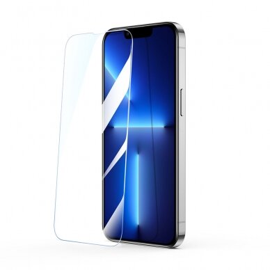 Iphone 14 Plus Ekrano apsauga Joyroom Knight 2,5D FS TG 5x glass full screen  (JR-DH07) 1