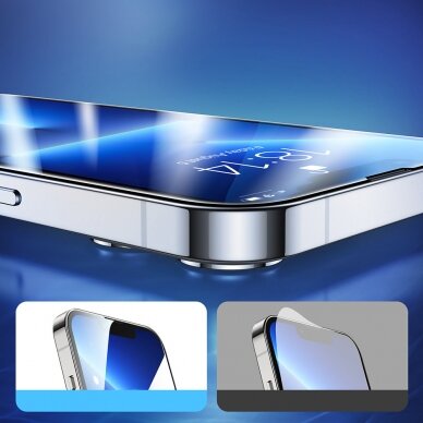 Iphone 14 Pro Ekrano apsauga Joyroom Knight 2,5D FS TG 5x glass full screen  (JR-DH06) 8
